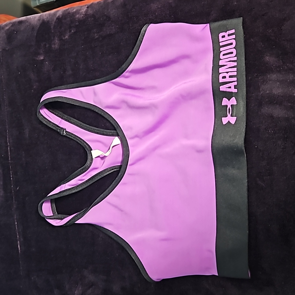 Under Armour compression sports bra